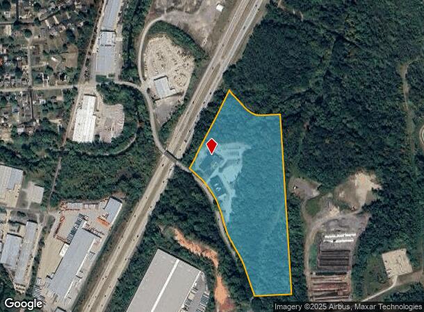 201 W Pike St, Houston, PA Parcel Map