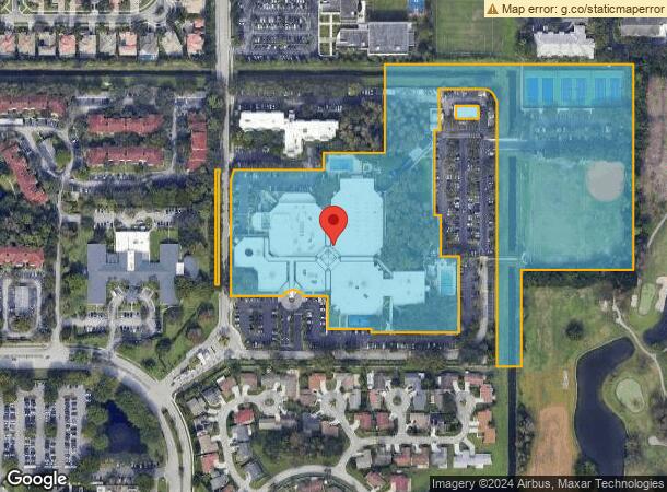  9599 Donna Klein Blvd, Boca Raton, FL Parcel Map