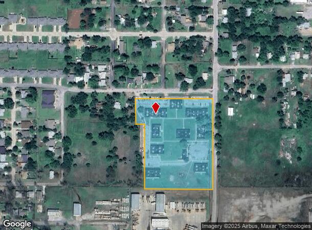  206 E Elm Ave, Duncan, OK Parcel Map