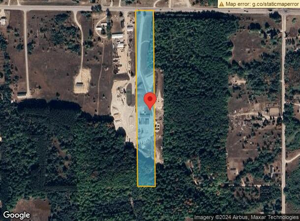  18695 Honor Hwy, Interlochen, MI Parcel Map