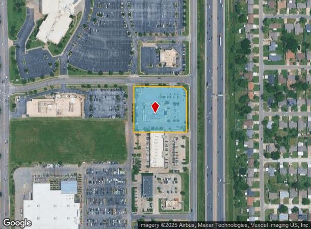  1201 S I 35 Service Rd, Moore, OK Parcel Map