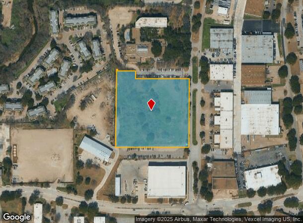 1145 107Th St, Arlington, TX Parcel Map