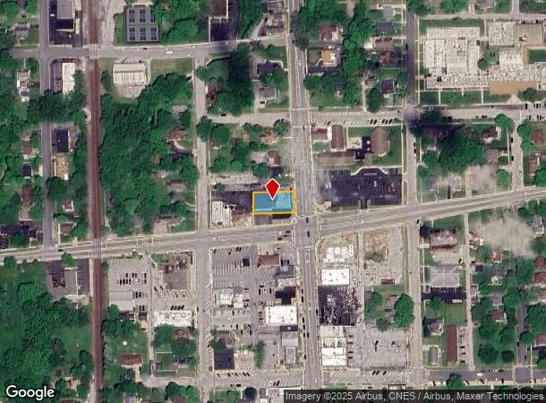  1336 Main St, Crete, IL Parcel Map