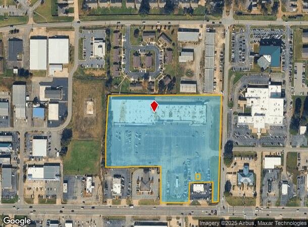 2710 E Race Ave, Searcy, AR Parcel Map