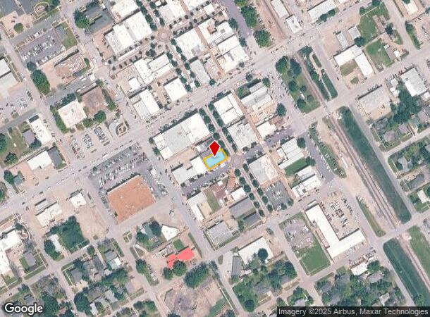 119 S Dallas St, Ennis, TX Parcel Map