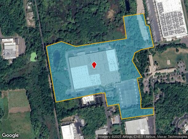  100 Print Shop Rd, Enfield, CT Parcel Map