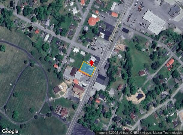 1443 Main St E, Oak Hill, WV Parcel Map