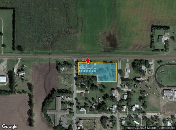 1319 Kansas St, Downs, KS Parcel Map