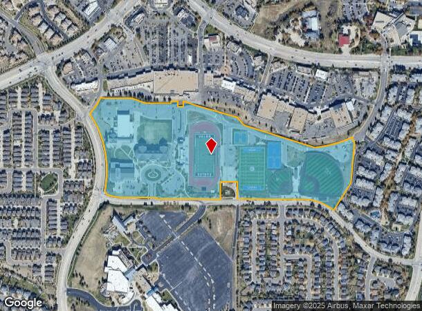  3775 Grace Blvd, Highlands Ranch, CO Parcel Map