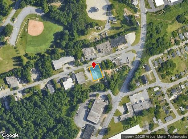  1201 Dorris Ave, High Point, NC Parcel Map
