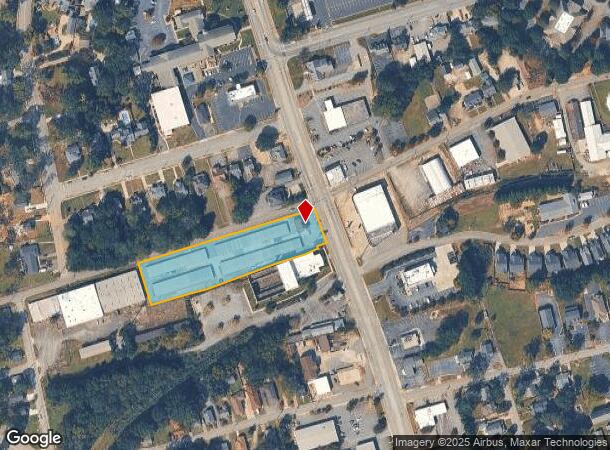 1625 N Main St, Anderson, SC Parcel Map