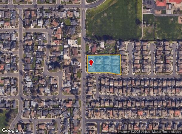 2034 Boothe Rd, Ceres, CA Parcel Map