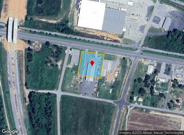  967 W Liberty Ave, Lyons, GA Parcel Map