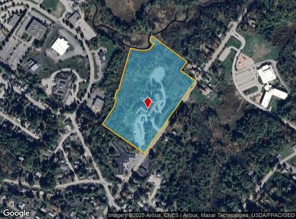 550 College St, Lewiston, ME Parcel Map