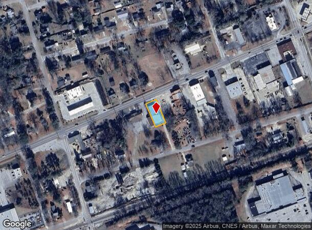  238 W Church St, Batesburg, SC Parcel Map