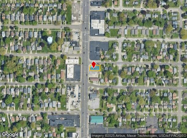  1051 S Arlington St, Akron, OH Parcel Map
