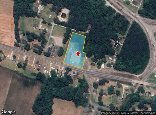 624 Nc Highway 33 W, Chocowinity, NC Parcel Map