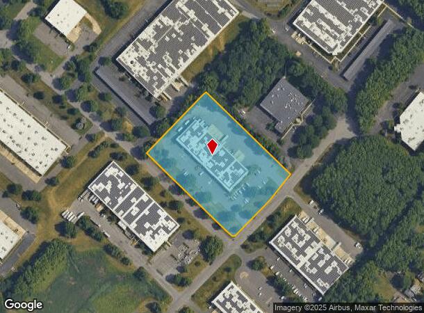  201 Commerce Dr, Moorestown, NJ Parcel Map