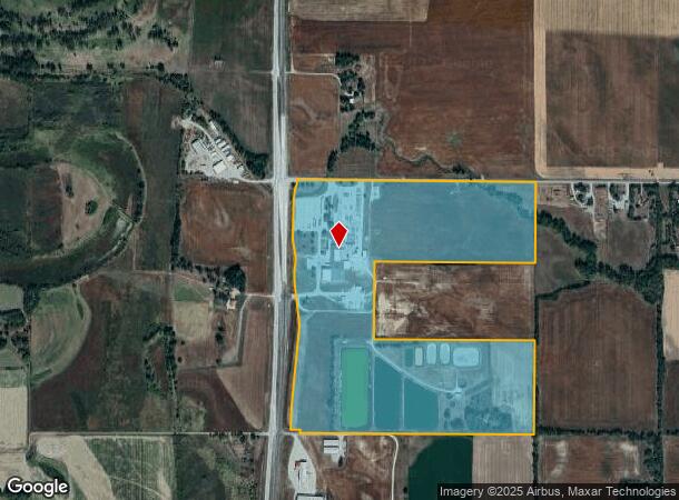 1715 E Rd, West Point, NE Parcel Map
