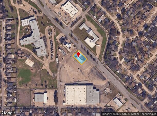 5151 Gus Thomasson Rd, Mesquite, TX Parcel Map
