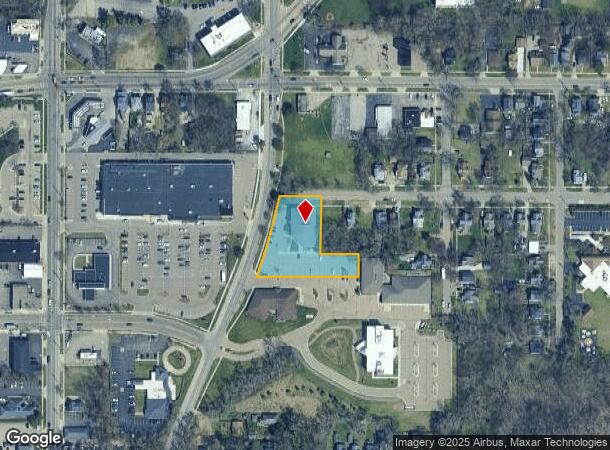  1707 S Park St, Kalamazoo, MI Parcel Map