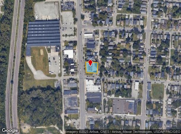  1730 S High St, Columbus, OH Parcel Map