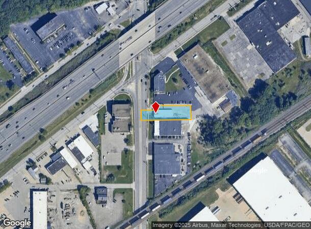 1055 E 260Th St, Euclid, OH Parcel Map