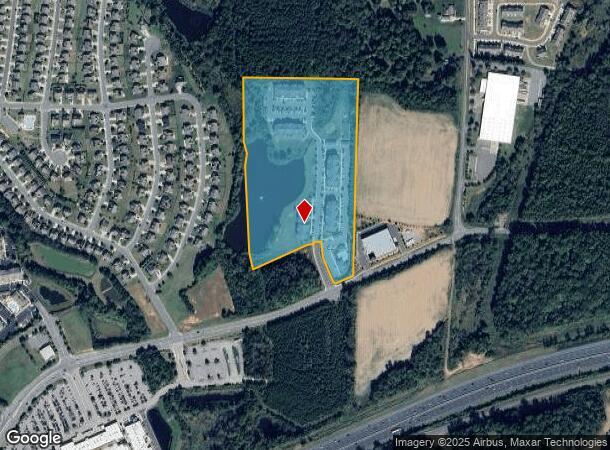  1010 Arrowhead Blvd, Mebane, NC Parcel Map