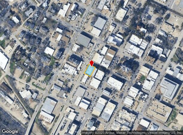  215 W Franklin St, Waxahachie, TX Parcel Map