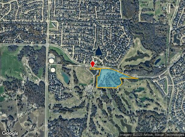  100 W Campbell Rd, Garland, TX Parcel Map