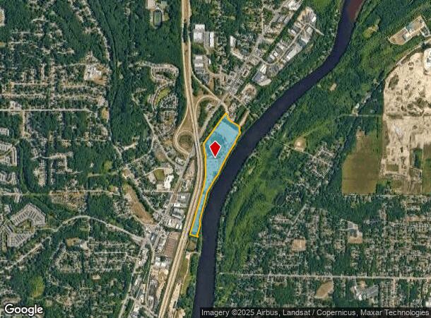 4500 W West River Dr Ne, Comstock Park, MI Parcel Map