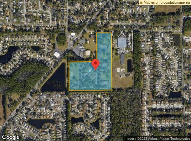  7844 Gregory Dr, Jacksonville, FL Parcel Map