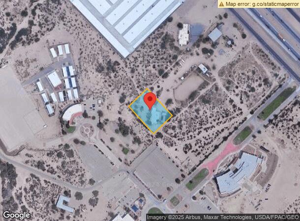  10540 Gateway Blvd E, El Paso, TX Parcel Map