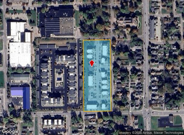  1100 Phoenix Ct, Columbus, IN Parcel Map