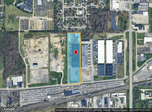 3750 South Ave, Toledo, OH Parcel Map