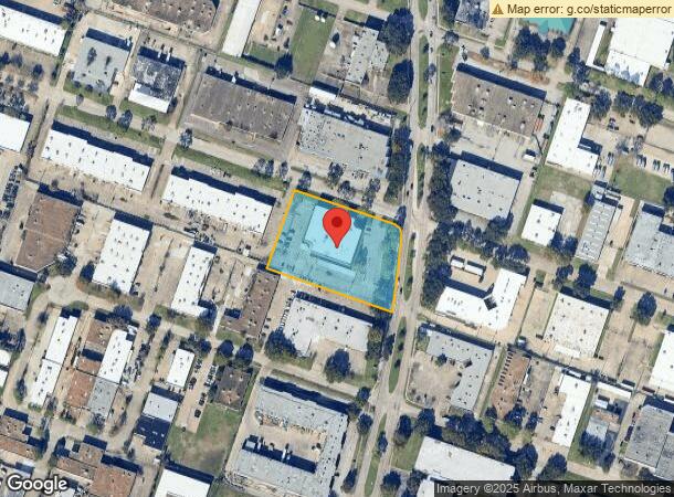  10998 S Wilcrest Dr, Houston, TX Parcel Map