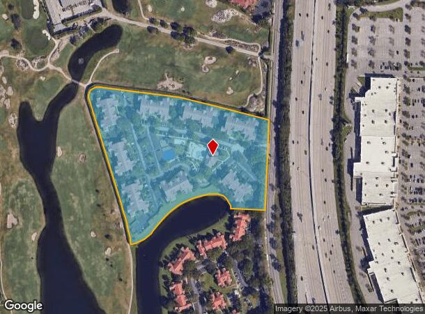 1651 Brandywine Rd, West Palm Beach, FL Parcel Map