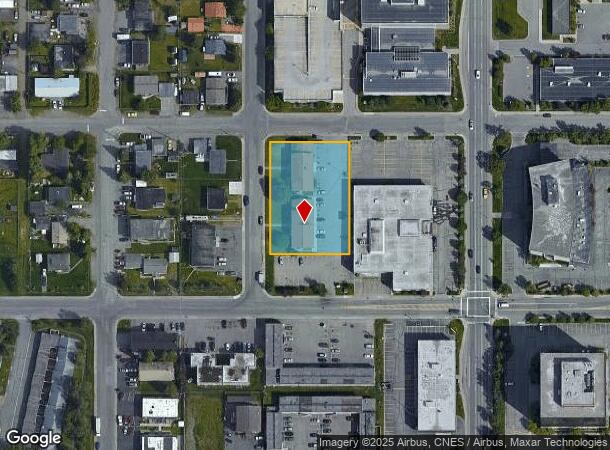 3101 Eide St, Anchorage, AK Parcel Map