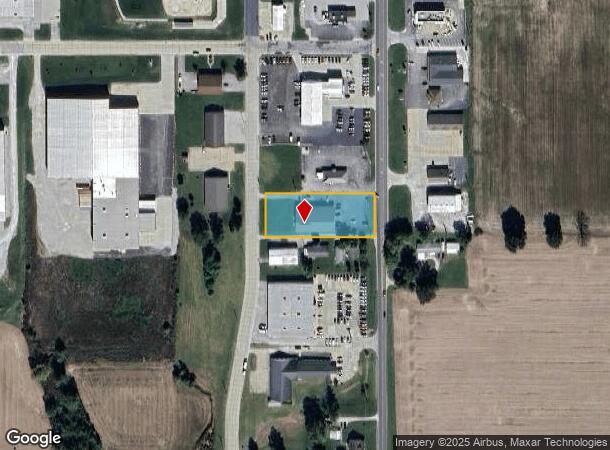 1525 S Main St, Red Bud, IL Parcel Map