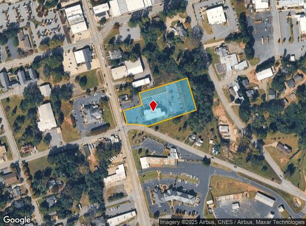 227 S Pendleton St, Easley, SC Parcel Map