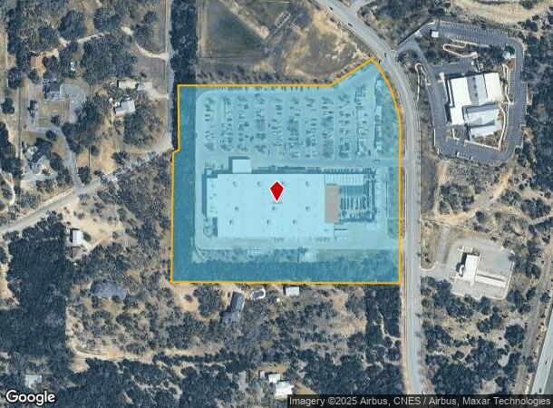 128 Bulverde Crossing Rd, Bulverde, TX Parcel Map