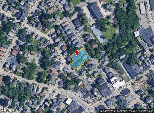  17 King St, Worcester, MA Parcel Map