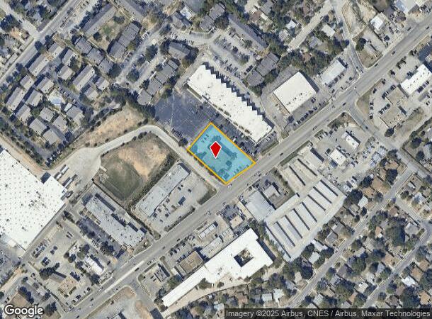  12521 Nacogdoches Rd, San Antonio, TX Parcel Map