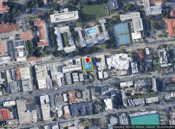 2590 Bancroft Way, Berkeley, CA Parcel Map