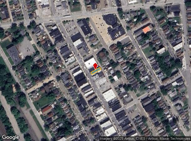  658 Merchant St, Ambridge, PA Parcel Map