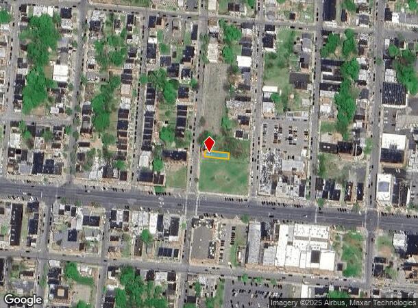  14 Johnston St, Newburgh, NY Parcel Map