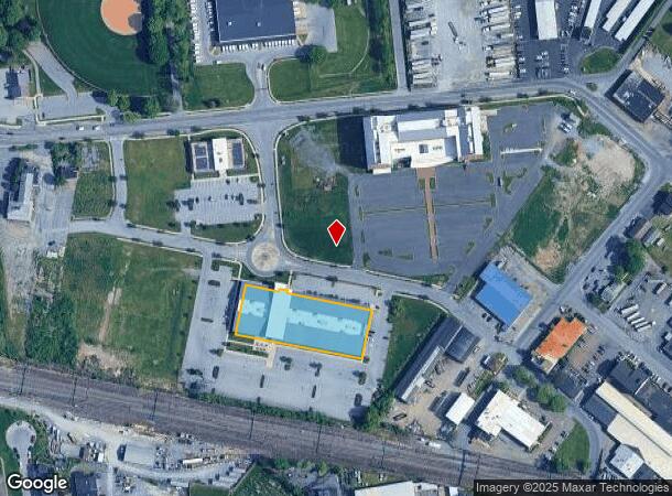  1280 N Plum St, Lancaster, PA Parcel Map