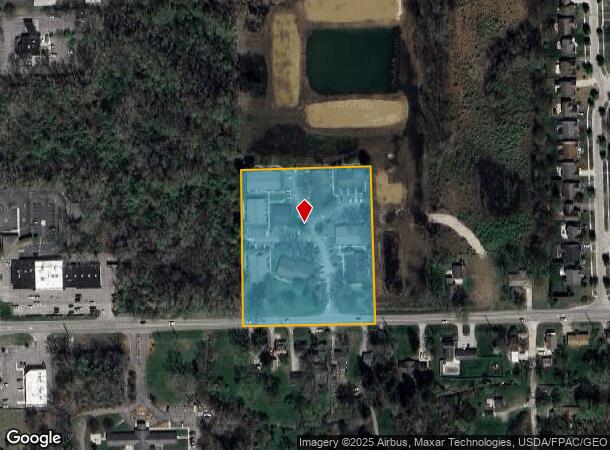  600 W Sterns Rd, Temperance, MI Parcel Map