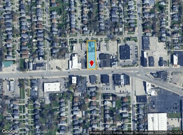 1110 W Sylvania Ave, Toledo, OH Parcel Map