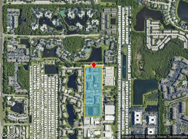  10980 Oak St Ne, Saint Petersburg, FL Parcel Map